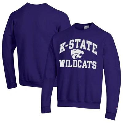 Shop Champion Purple Kansas State Wildcats High Motor Pullover Sweatshirt