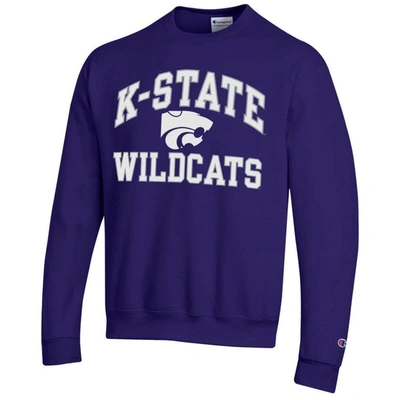 Shop Champion Purple Kansas State Wildcats High Motor Pullover Sweatshirt