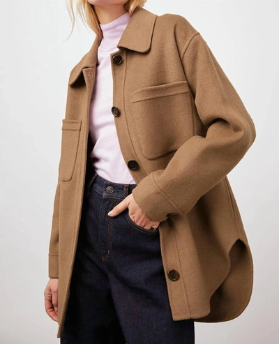 Shop Rails Connie Shirt Jacket In Camel In Brown