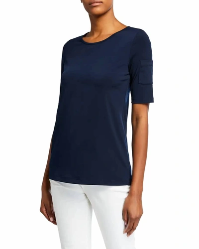 Shop Anatomie Alex Tee In Navy In Blue