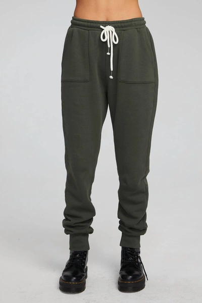 Chaser Tessa Forest Night Jogger In Forest Green In Green