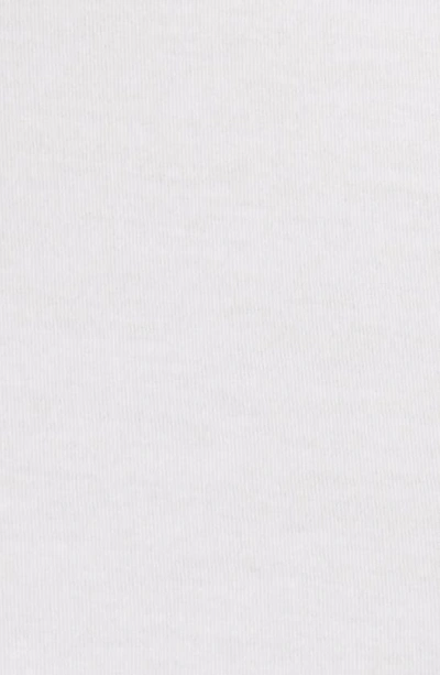 Theory Apex Crewneck Short-sleeve Tiny Tee In White