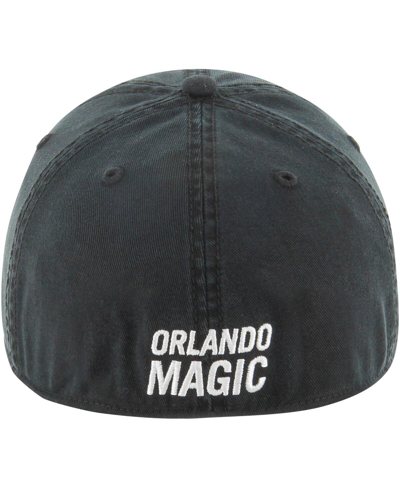 Shop 47 Brand Men's ' Black Orlando Magic Classic Franchise Fitted Hat