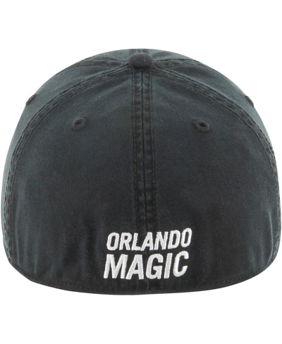 47 Brand Men's ' Black Orlando Magic Classic Franchise Fitted Hat In Black