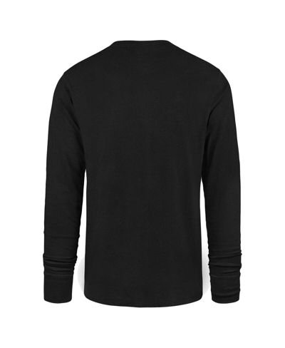 Shop 47 Brand Men's ' Black Distressed Baltimore Ravens Premier Franklin Long Sleeve T-shirt