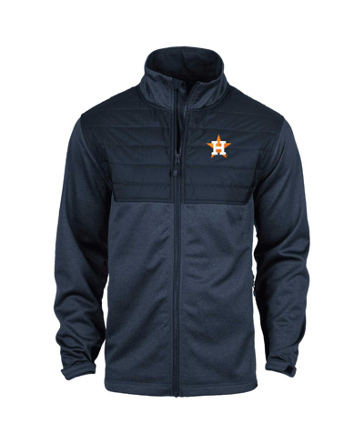 Dunbrooke Heather Navy Houston Astros Explorer Full-zip Jacket In Heather Navy