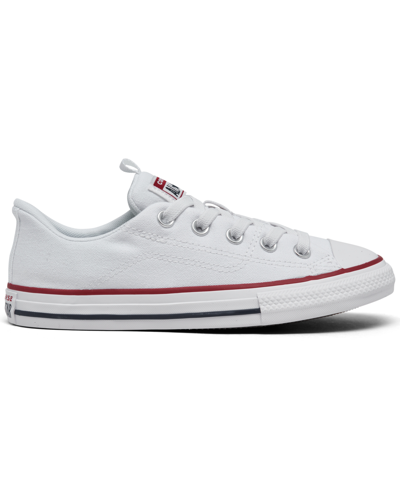 Shop Converse Little Kids Chuck Taylor All Star Rave Casual Sneakers From Finish Line In White,red,black