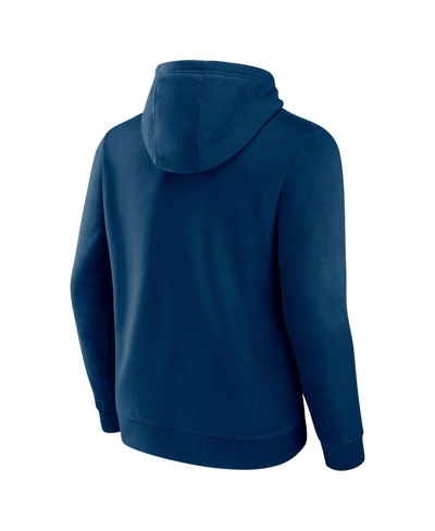 Fanatics Men's  Navy Seattle Kraken Authentic Pro Pullover Hoodie In Navy