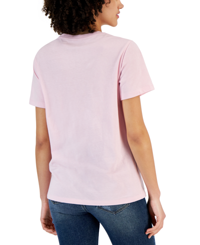 Shop Grayson Threads, The Label Juniors' Be Unique Barbie Graphic T-shirt In Pink