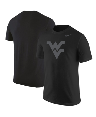 Shop Nike Men's  Black West Virginia Mountaineers Logo Color Pop T-shirt