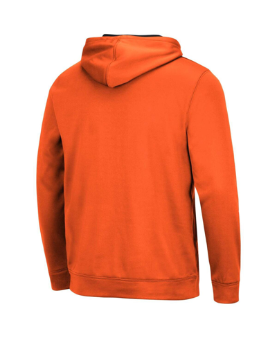Colosseum Men's Orange Oklahoma State Cowboys Arch Logo 3.0 Pullover Hoodie In Orange