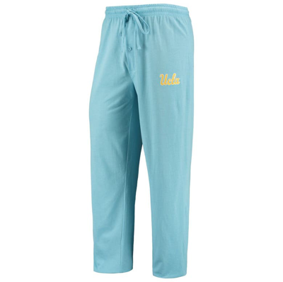 Shop Concepts Sport Light Blue/heathered Charcoal Ucla Bruins Meter Long Sleeve T-shirt & Pants Sleep Set