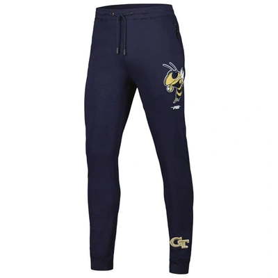 Shop Pro Standard Navy Georgia Tech Yellow Jackets Classic Dk Jogger Pants