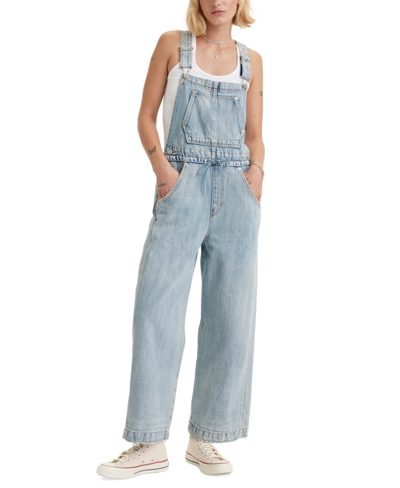 Shop Levi's Women's Apron Overalls In Not In The Mood Stone