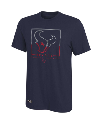 Shop Outerstuff Men's Navy Houston Texans Combine Authentic Clutch T-shirt