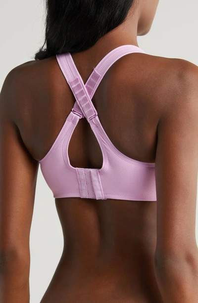 Shop Wacoal Simone Seamless Underwire Sports Bra In Phalaenopsis