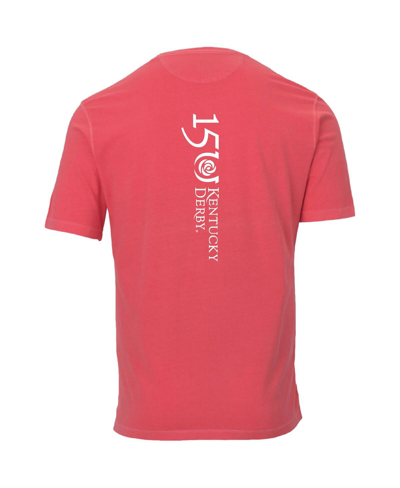 Shop Ahead Men's  Red Kentucky Derby 150 Jockey Silks T-shirt