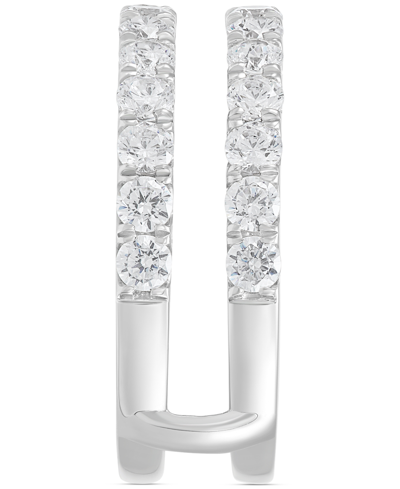 Grown With Love Igi Certified Lab Grown Diamond (1-1/2 Ct. T.w.) Enhancer Ring In 14k White Or Yellow Gold In White Gold