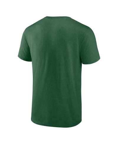 Shop Fanatics Men's  Black, Green New York Jets Two-pack T-shirt Combo Set In Black,green