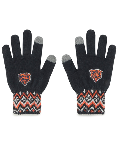 Shop 47 Brand Women's ' Chicago Bears Elsa Gloves In Black