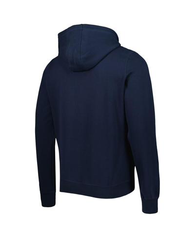 New Era Men's  Navy Houston Texans Ink Dye Pullover Hoodie In Navy