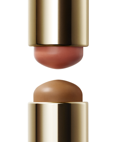 Shop Stila Blush & Bronze Hydro-blur Cheek Duo In Dragon Fruit  Cocoa