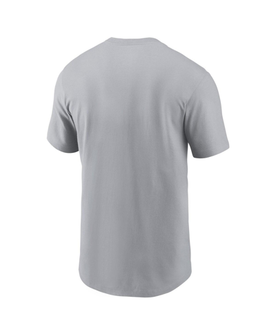 Shop Nike Men's  Gray Dallas Cowboys 2023 Nfl Playoffs Iconic T-shirt