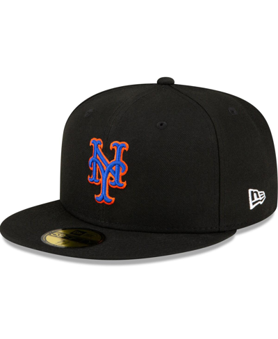 New Era Black New York Mets Authentic Collection Alternate On-field 59fifty Fitted Hat In Black