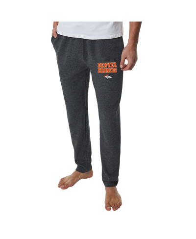 Shop Concepts Sport Men's  Charcoal Denver Broncos Resonance Tapered Lounge Pants