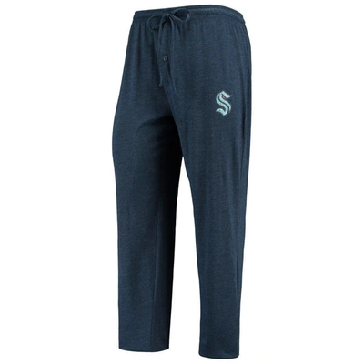 Shop Concepts Sport Gray/deep Sea Blue Seattle Kraken Meter Long Sleeve T-shirt & Pants Set