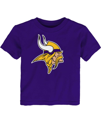 Shop Outerstuff Toddler Boys And Girls Purple Minnesota Vikings Primary Logo T-shirt