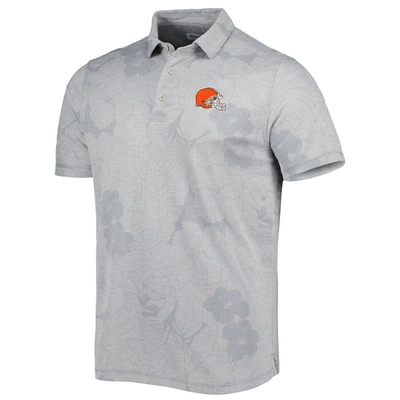 Shop Tommy Bahama Gray Cleveland Browns Miramar Blooms Polo