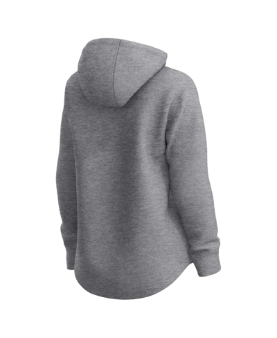 Fanatics Women's  Gray Boston Red Sox Legacy Pullover Sweatshirt And Sweatpants Set In Gray