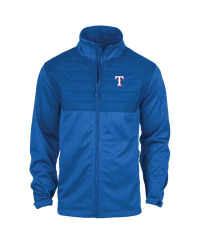 Shop Dunbrooke Men's  Heather Royal Texas Rangers Explorer Full-zip Jacket