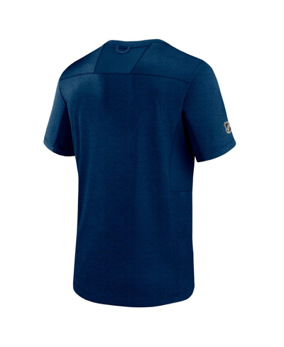 Fanatics Branded  Deep Sea Blue Seattle Kraken Authentic Pro Performance T-shirt In Deep Sea Blue