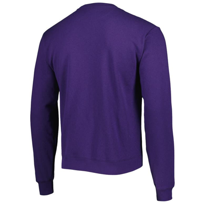 Shop League Collegiate Wear Purple Lsu Tigers 1965 Arch Essential Lightweight Pullover Sweatshirt