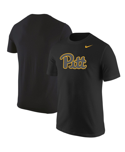 Shop Nike Men's  Black Pitt Panthers Logo Color Pop T-shirt
