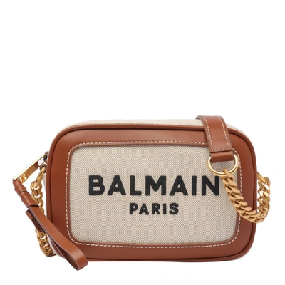 Shop Balmain Bags In Brown