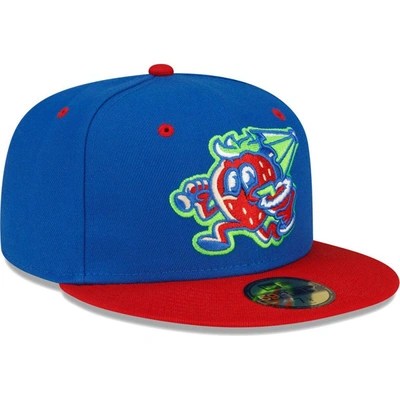 Shop New Era Blue El Paso Chihuahuas Copa De La Diversion 59fifty Fitted Hat