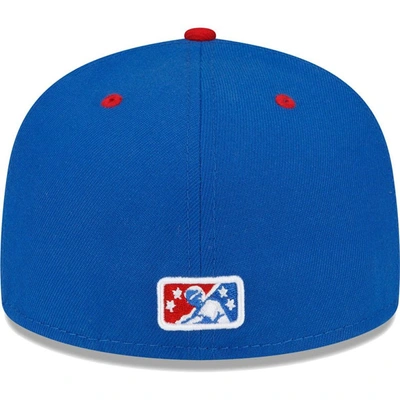 Shop New Era Blue El Paso Chihuahuas Copa De La Diversion 59fifty Fitted Hat