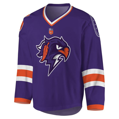 Shop Adpro Sports Purple/orange Halifax Thunderbirds Replica Jersey