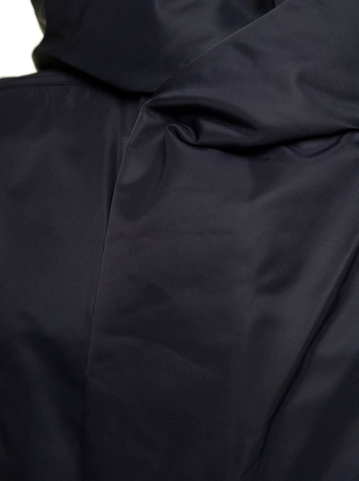 Shop Rick Owens Black Sleeveless Down Jacket In Nylon Man