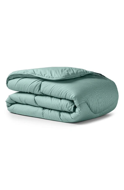 Shop Night Lark Linen Collection Hypoallergenic Duvet Comforter In Seagrass Green