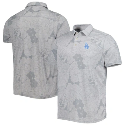 Shop Tommy Bahama Gray Los Angeles Dodgers Blooms Polo
