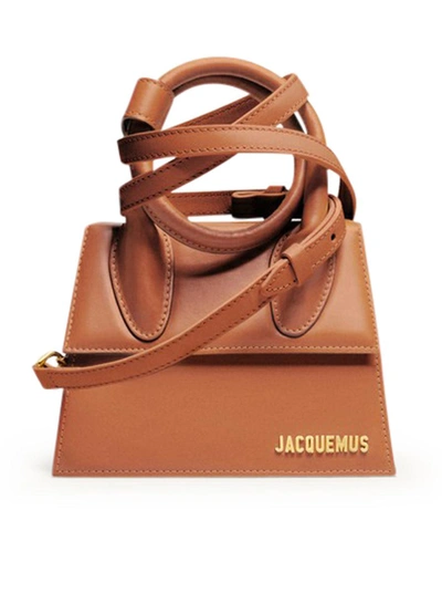 Shop Jacquemus Bag In Brown