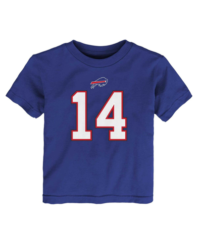 Shop Nike Toddler Boys And Girls  Stefon Diggs Royal Buffalo Bills Player Name And Number T-shirt