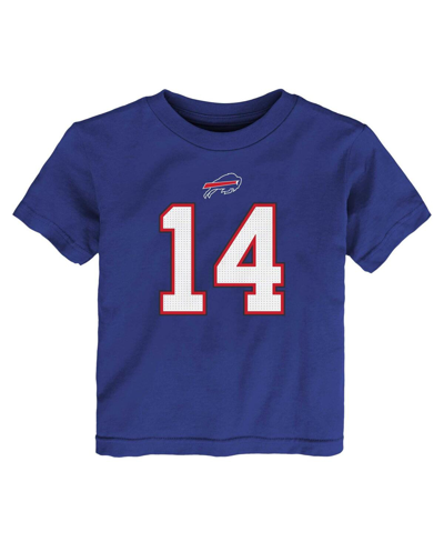 Nike Preschool Boys And Girls  Stefon Diggs Royal Buffalo Bills Player Name And Number T-shirt In Royal