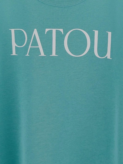 Shop Patou T-shirts And Polos In Mint Green