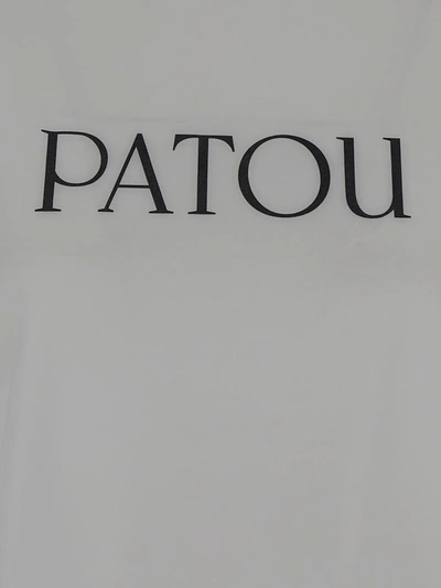 Shop Patou T-shirt In White