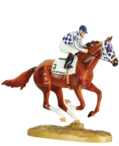 Shop Breyer Horse Triple Crown Winner Secretariat And Jockey Figurine In Multi